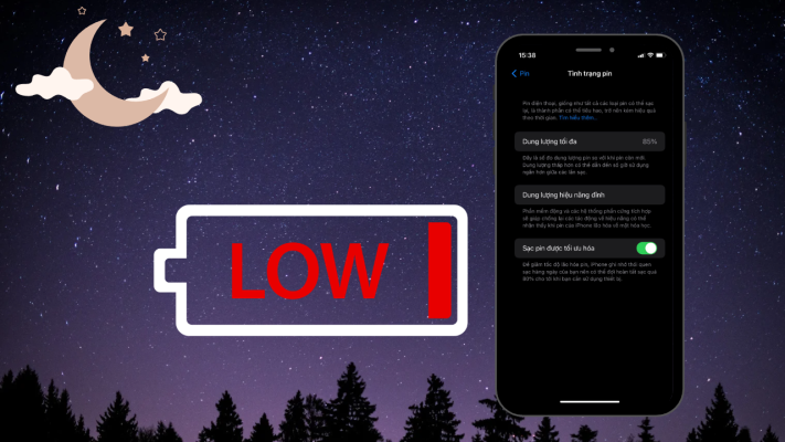 iPhone tụt pin qua đêm phải làm sao? Xem ngay 5 cách xử lý hiệu quả