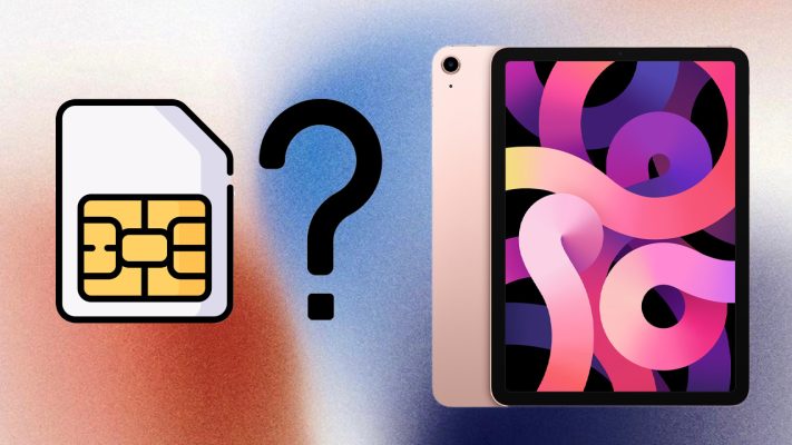 iPad có SIM không