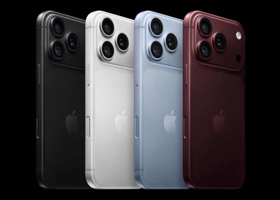 Bốn màu iPhone 18 Pro chính thức do Apple công bố