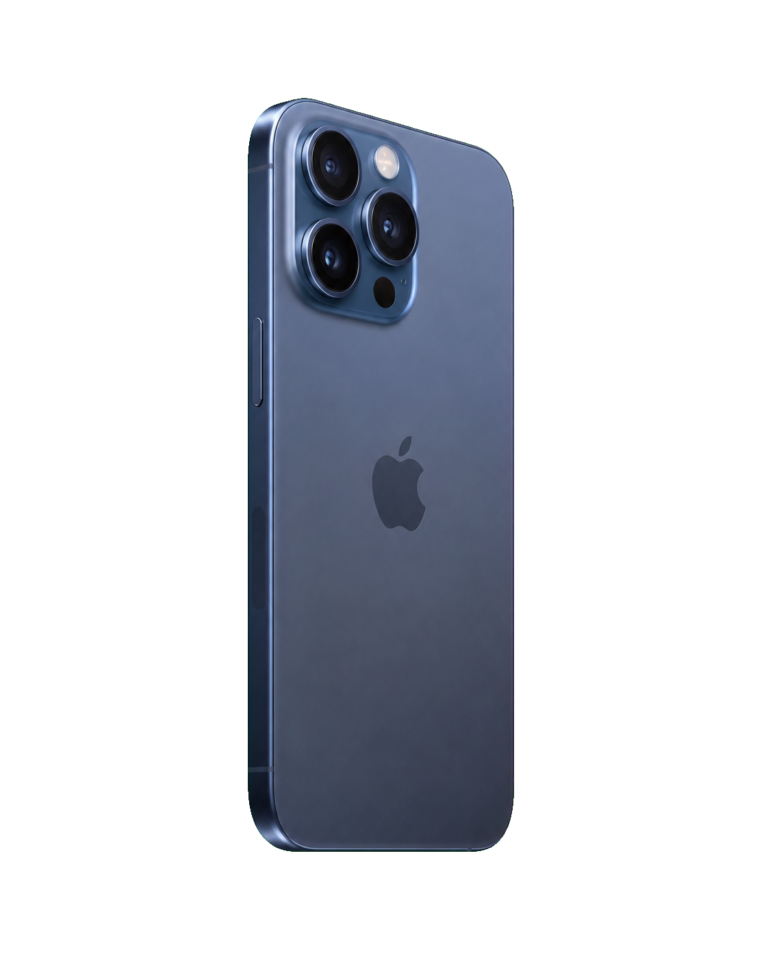 iPhone 15 Pro Max cũ màu titan xanh