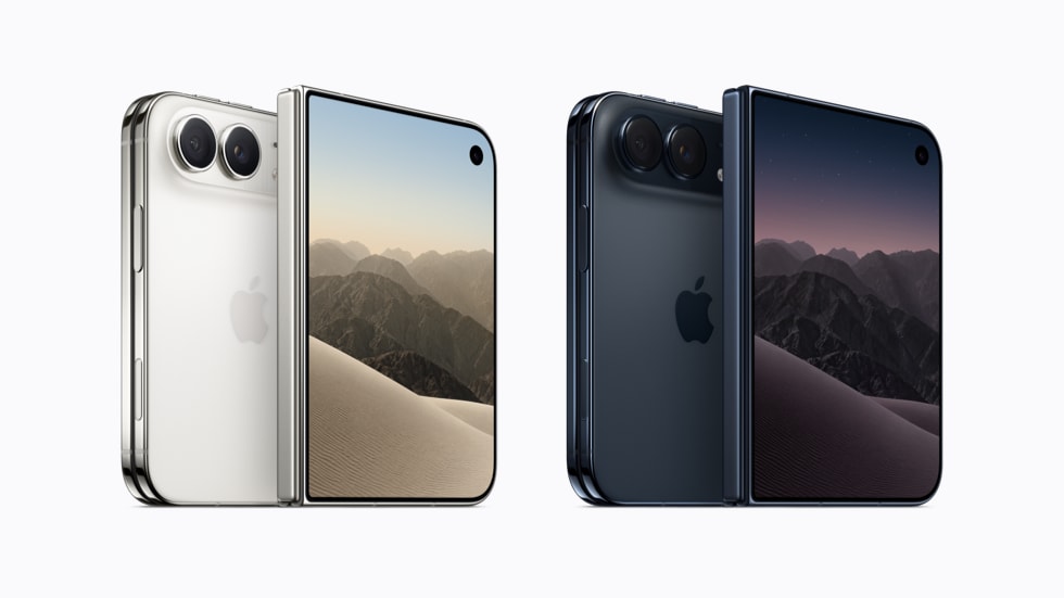 iPhone Duo có hai màu Trắng Ánh Sao và Trời Đêm